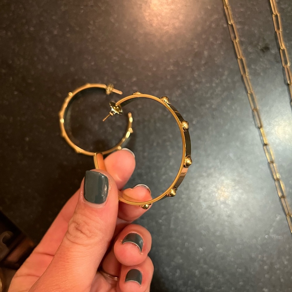 Gold hoops